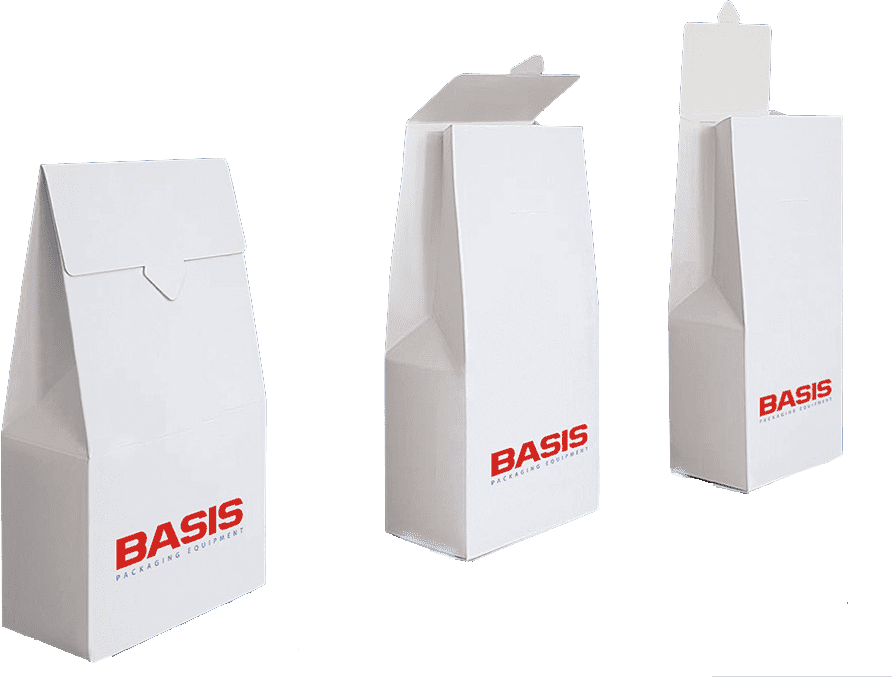 Gable top box for confectionery